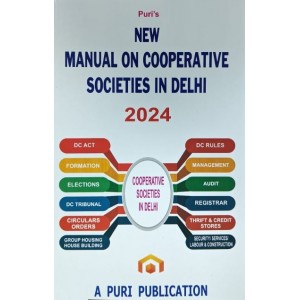 Puri Publication's Manual on Cooperative Societies in Delhi